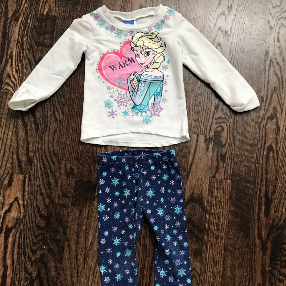 Frozen shirt and pants